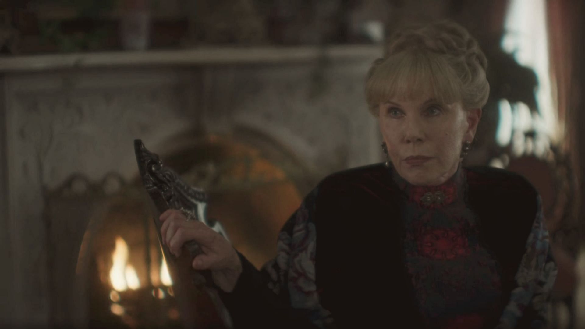 Agnes in The Gilded Age season 3 (Image via Max)
